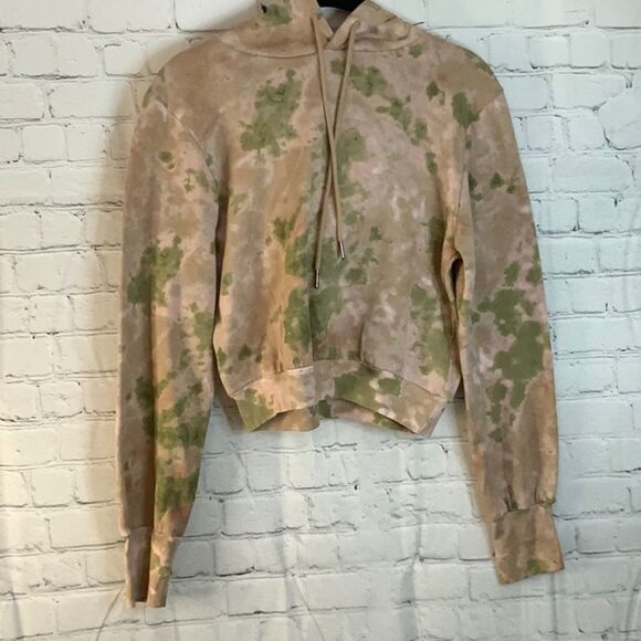 AFRM Pink and Green Tie Die Hoodie size XS, New with tags, Women’s Hoodie - Picture 1 of 11